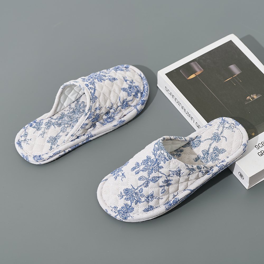Home Indoor Slippers Soft Bott - Sewing Fabric ulasan dan harga