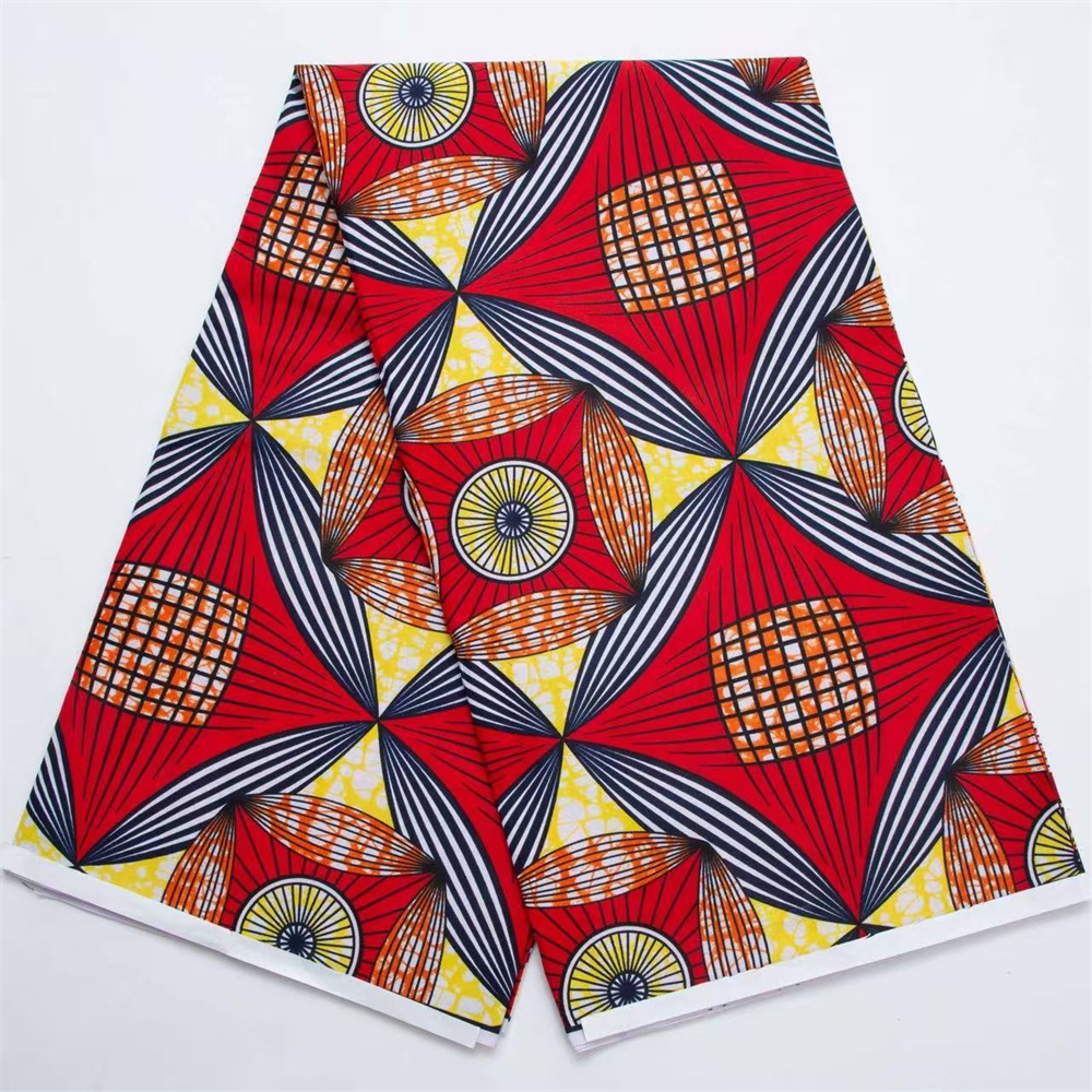African Nigeria Real Wax Fabri - Sewing Batik ulasan dan harga