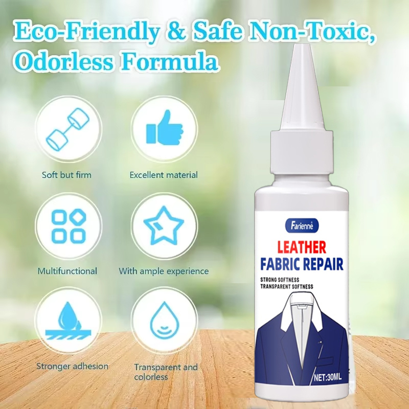 Flexible Clear Fabric Repair A - Fabric Glue Bond ulasan dan harga