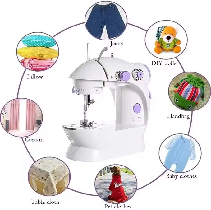 Mini Electric Domestic Home Us - Sewing Machine In Textile Industry ulasan dan harga