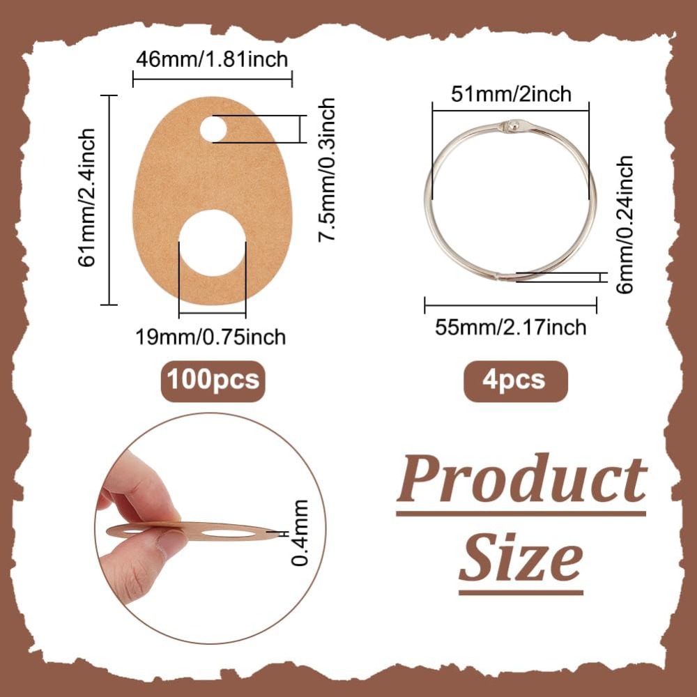 100Pcs Teardrop Floss Thread D - Embroidery Floss Thread ulasan dan harga