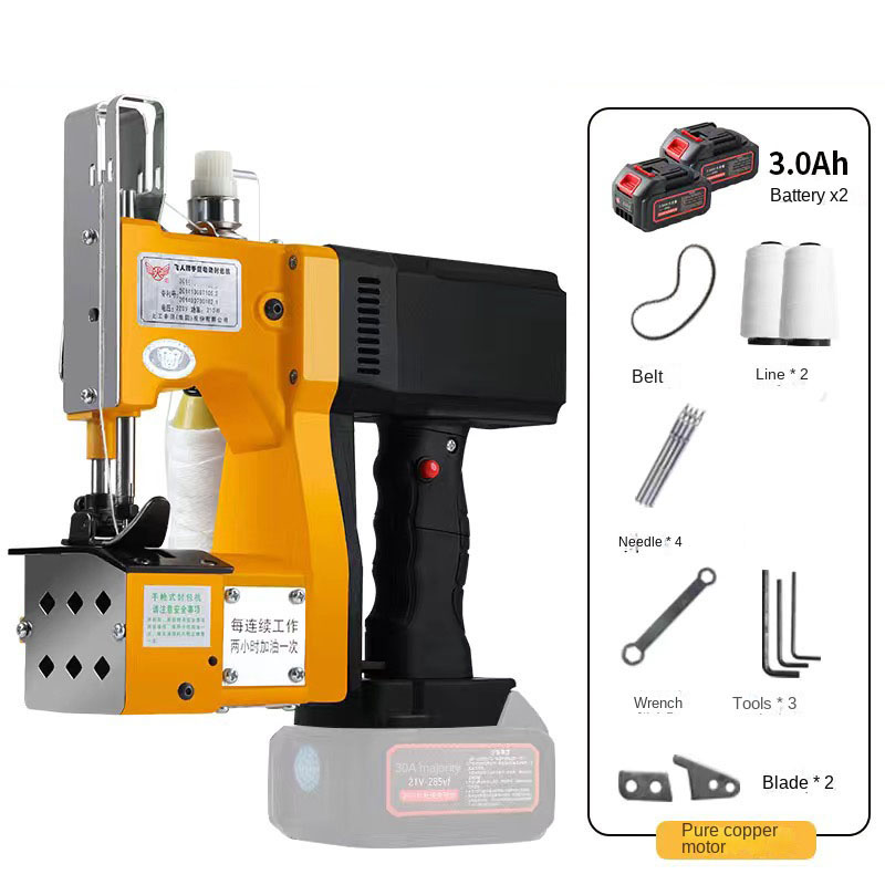 NEW 3.0Ah Electric Woven Bag S - Sewing Machine In Textile Industry ulasan dan harga