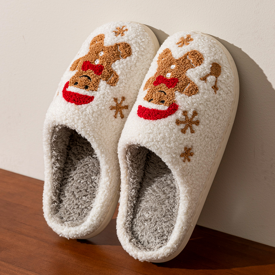 Winter Women's Warm Christmas  - Sewing Cotton ulasan dan harga