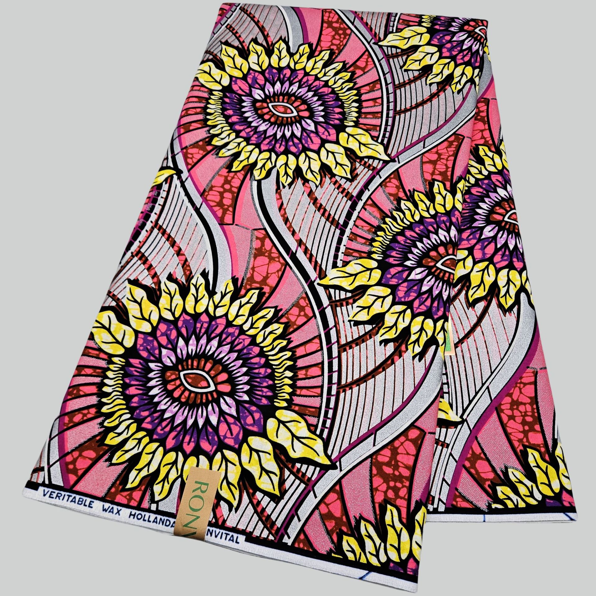 6Yards Long Cotton African Sty - Sewing Batik ulasan dan harga