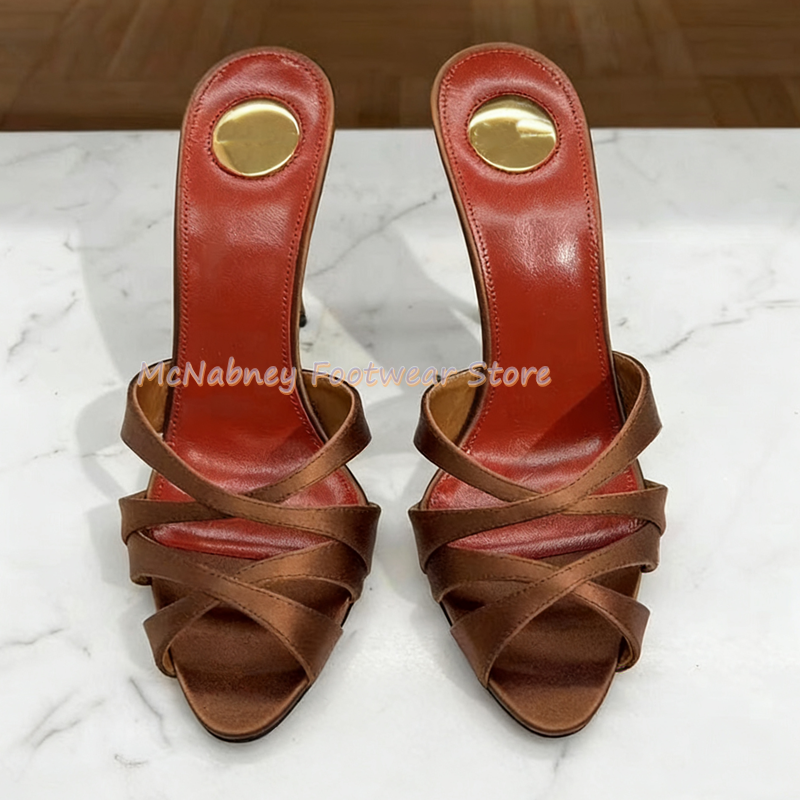 Pointed Stilettos Satin Fabric - Sewing Fabric ulasan dan harga