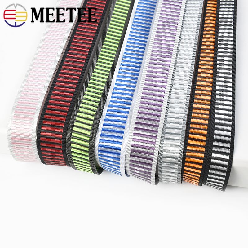 5/10M 15/20mm Nylon Stripe Web - Binding Tape Bias ulasan dan harga